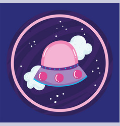 Space Ufo Badge