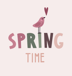 Spring Time Lettering