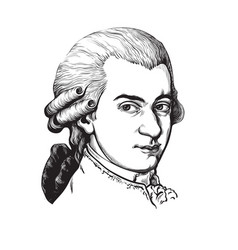 Wolfgang Amadeus Mozart Portrait