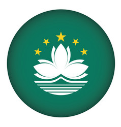 Macau Flag Round Shape