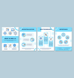 What Is Web 3 0 Brochure Template