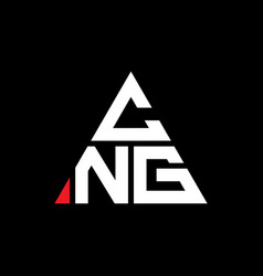 Cng Triangle Letter Logo Design With Triangle