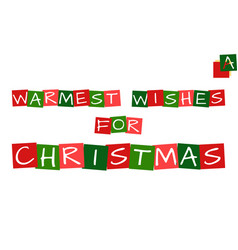 Warmest Wishes For Christmas - Xmas Greeting