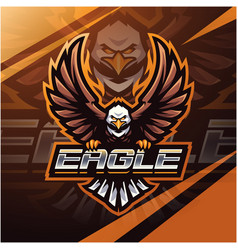 Eagle Esport Mascot Logo Design