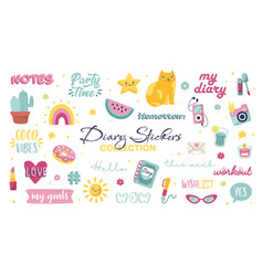 Diary Stickers Collection