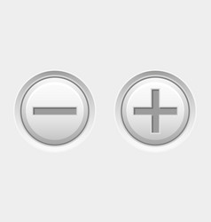Buttons Plus Minus Icon Vector Images (over 5,800)