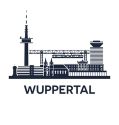 Wuppertal Skyline Emblem