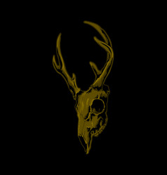 Deer Skull Artwork