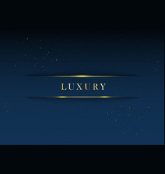 Luxury Dark Blue Background With Glitter