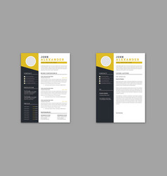 Modern Resume Template For Job Applications