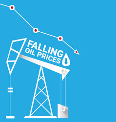 Oil Price Falling Down Graph