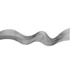 Abstract Black And White Wave Background