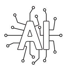 Artificial Intelligence Ai Icon