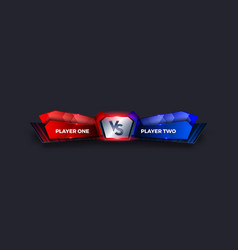 Vs Versus Battle Headline Modern Banner Template