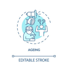 Ageing Concept Icon