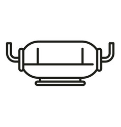 Industrial Water Filter Icon Outline