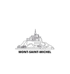 France Mont Saint Michel And Its Bay Line Travel