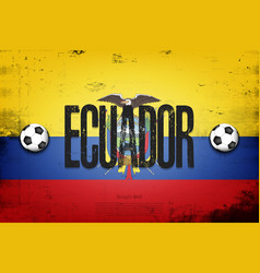 National Flag Of Ecuador