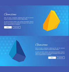 Uncut Gemstones On Internet Posters Templates