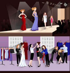 Fashion Model Banner Set