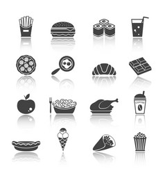 Fast Food Icon Set