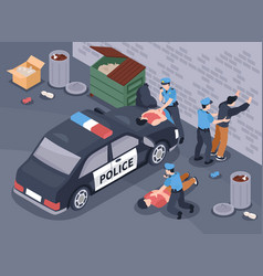 Gang Detention Isometric