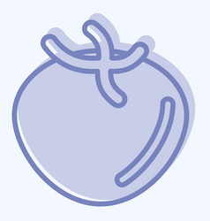 Icon Tomato Related To Fruit And Vegetable Symbol