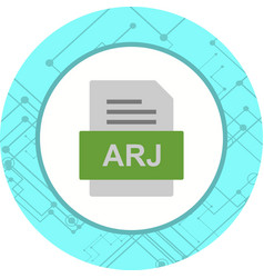 Arj File Document Icon