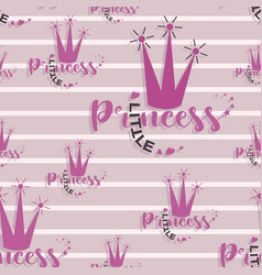 Little Princess Background Lettering Text