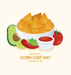 National Corn Chip Day Poster