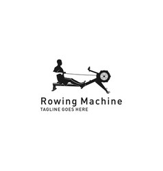 Rowing Machine Design Logotype