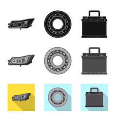 Auto And Part Sign Set