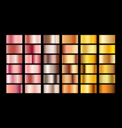 Rose Gold Gradient Collection Design Texture