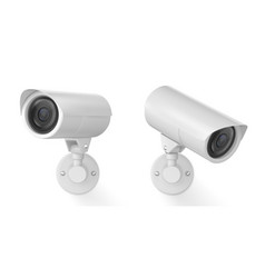 3d White Safety Security Video Spy Camera