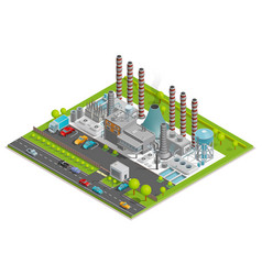 Chemical Plant Isometric Concept