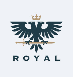 Double Headed Eagle Logo Design