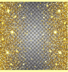 Effect Of Flying Parts Gold Glitter Luxury Rich