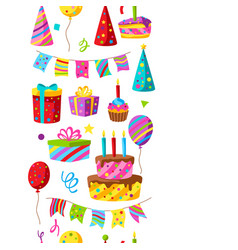 Happy Birthday Pattern Celebration Or Holiday