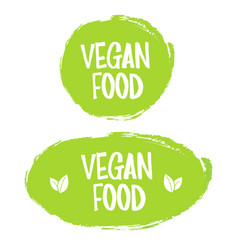 Vegan Food Stamp Sticker