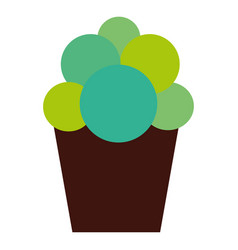 Isolated Colored Indoor Plant Icon