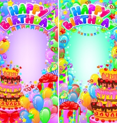 vertical happy birthday banner vector images over 120