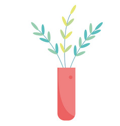 Isolated Colored Indoor Plant Icon