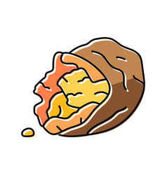 Roasted Sweet Potato Color Icon