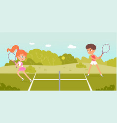 Tennis Sport Summer Camp Academy Or Course