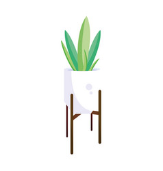 Isolated Colored Indoor Plant Icon