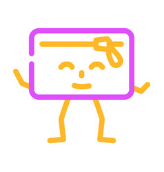 Pencil Case School Character Color Icon