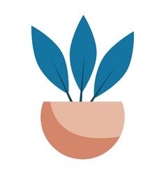 Isolated Colored Indoor Plant Icon