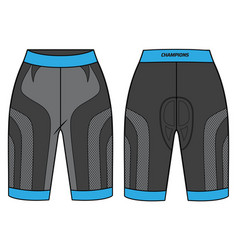 Women Cycling Padded Shorts With Compression