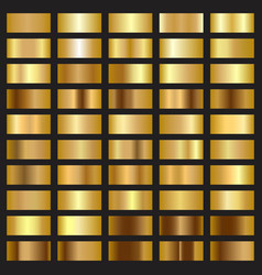 Gold Foil Gradient Texture Background Set