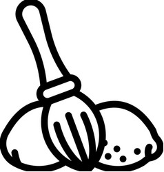 Manual Lemon Squeezer Line Icon